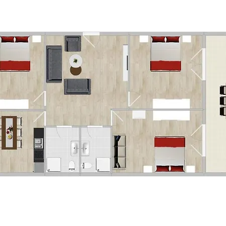 Ferienwohnung-rosmarin * Poreč